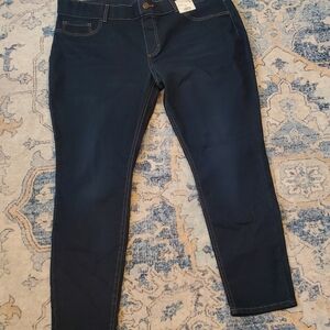 Lee Women's Dark Navy Stretch Jeggings